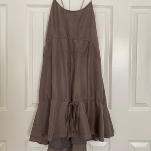Club Monaco Grey Criss-cross Summer Dress